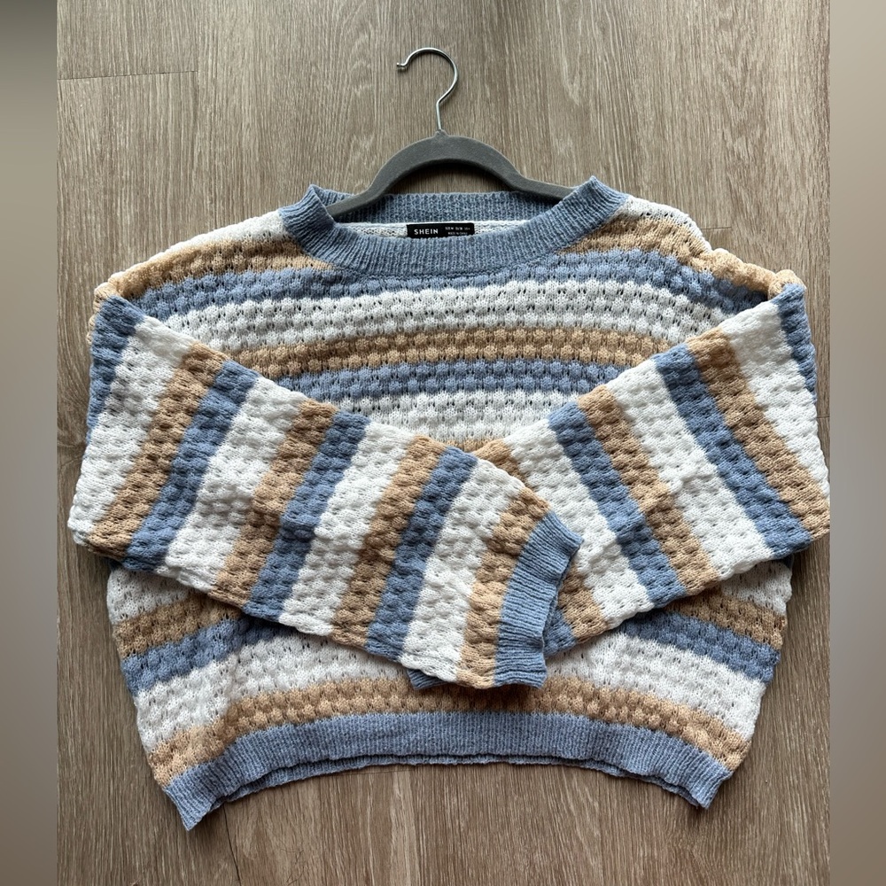 Striped Knit Sweater